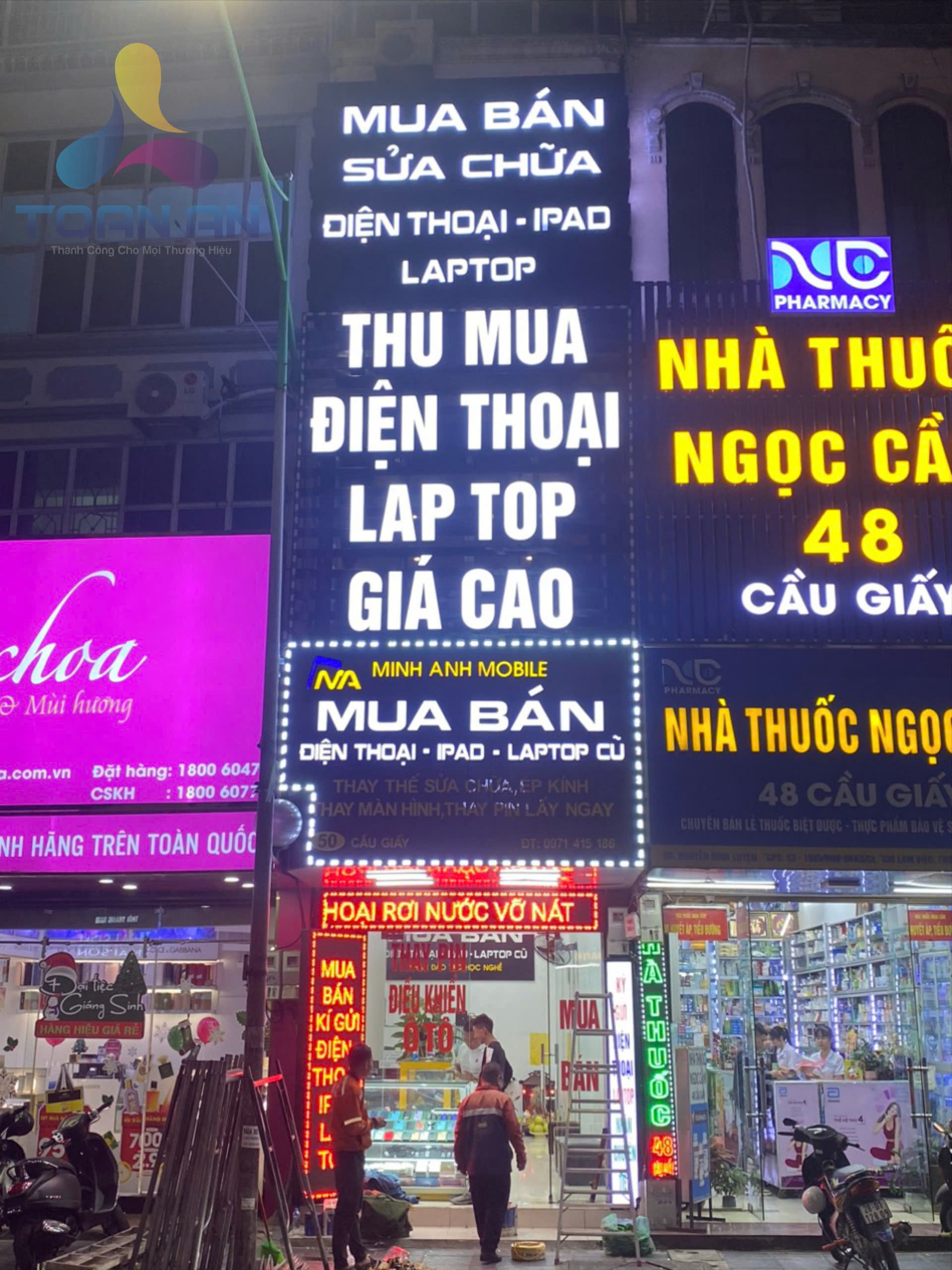 làm biển quảng cáo