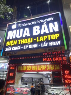 biển quảng cáo chữ nổi