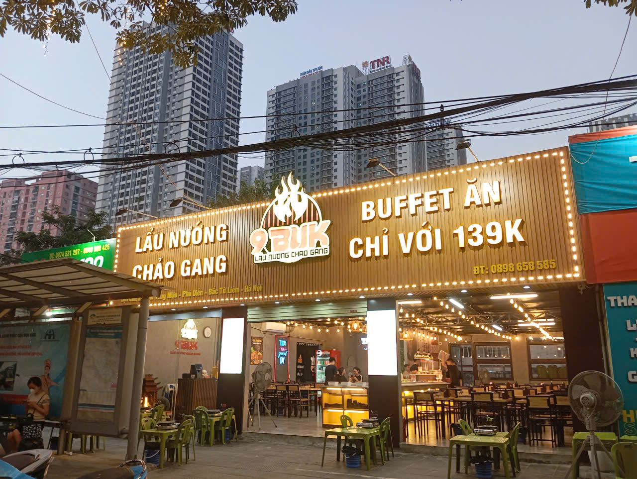 biển quảng cáo chữ nổi