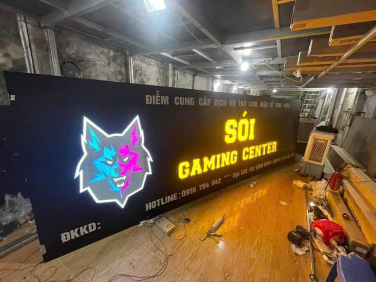 biển quảng cáo chữ nổi