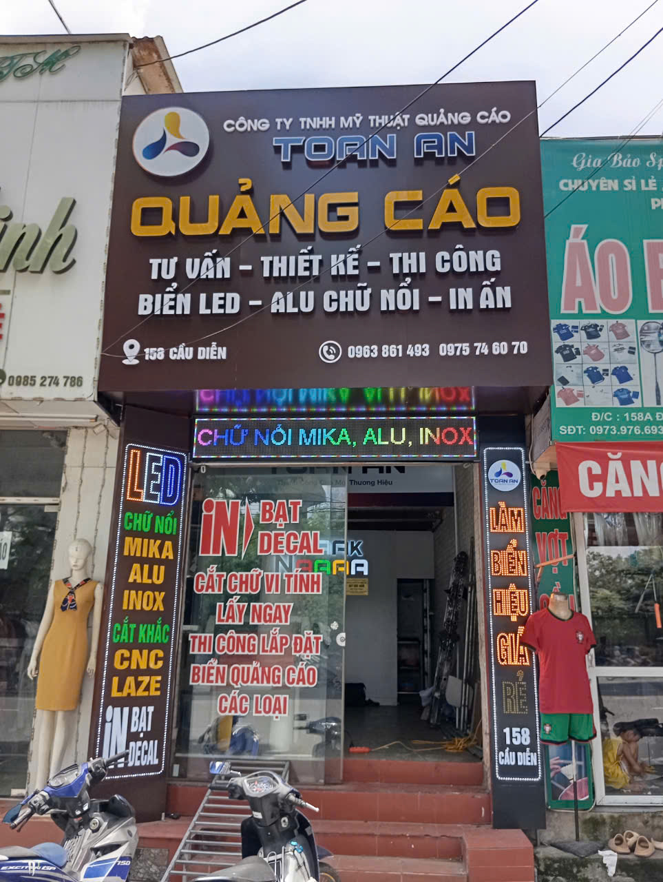 làm biển quảng cáo