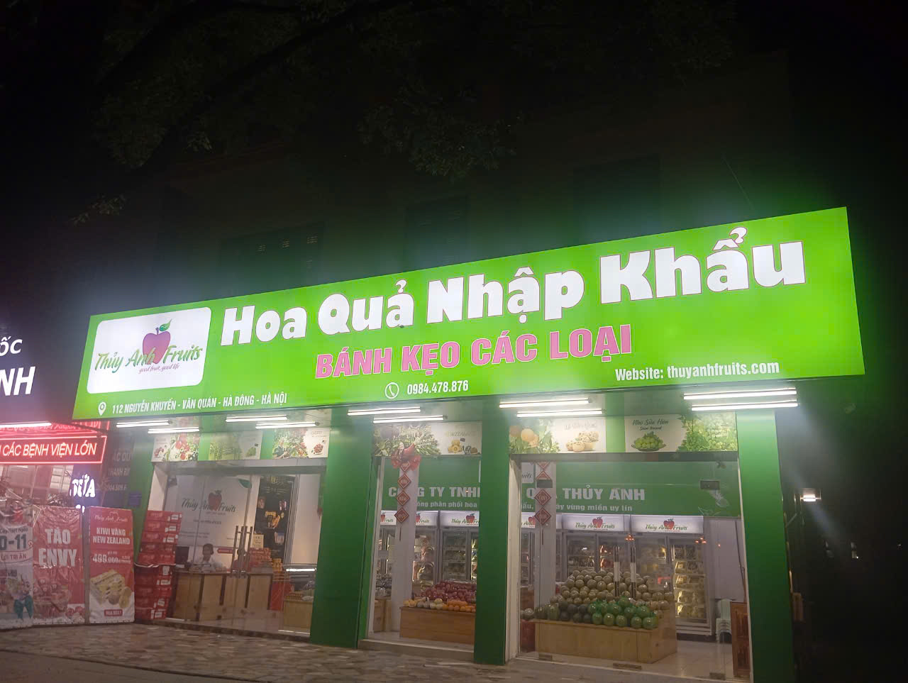 biển quảng cáo hộp đèn