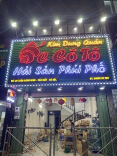 Biển quảng cáo lam tôn